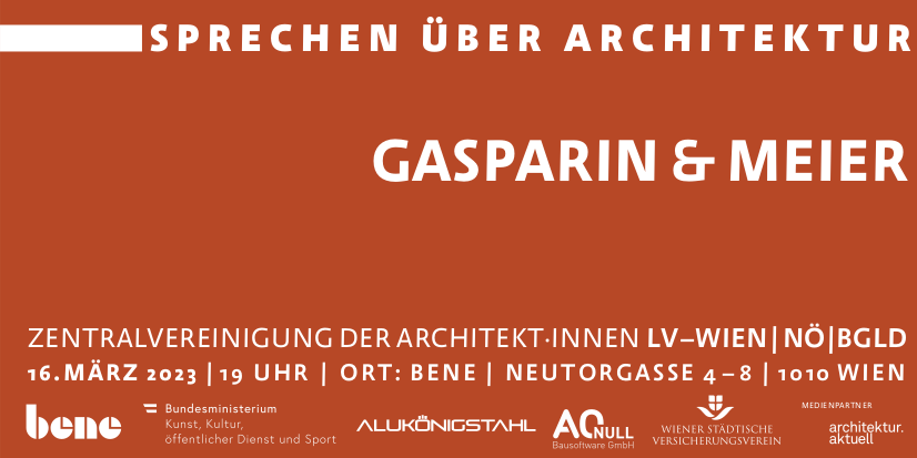 Sprechen Ber Architektur Gasparin Meier Architekten