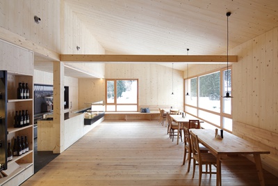 Radenthein (K);
KASLAB'N Nockberge - Schaukäserei;
Bauherr_in: Kaslab´n Nockberge;
Architektur: Hohengasser Wirnsberger, Spittal/Drau – © Christian Brandstätter Radenthein (K);
KASLAB'N Nockberge - Schaukäserei;
Bauherr_in: Kaslab´n Nockberge;
Architektur: Hohengasser Wirnsberger, Spittal/Drau