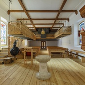Mitterbach (N);
Evangelische Kirche Mitterbach;
Bauherr_in: Evangelische Pfarrgemeinde Mitterbach;
Architektur: Ernst Beneder / Anja Fischer, Wien – © Konrad Neubauer Mitterbach (N);
Evangelische Kirche Mitterbach;
Bauherr_in: Evangelische Pfarrgemeinde Mitterbach;
Architektur: Ernst Beneder / Anja Fischer, Wien