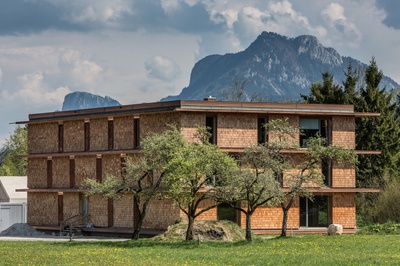 Plusenergie-Bürogebäude + Kulturkraftwerk oh456, Thalgau, Salzburg; Bauherr: sps÷architekten zt gmbh & co kg; Architektur: sps÷architekten zt gmbh, Thalgau