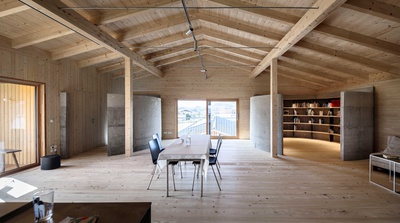 Bauherrschaft: Monika und Stefan Wimmer
Architektur: LP architektur ZT GmbH, Altenmarkt
Foto: Albrecht Imanuel Schnabel – © Albrecht Imanuel Schnabel Bauherrschaft: Monika und Stefan Wimmer
Architektur: LP architektur ZT GmbH, Altenmarkt
Foto: Albrecht Imanuel Schnabel