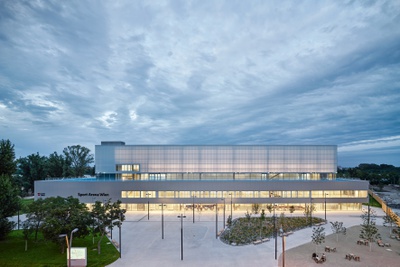 Bauherrschaft: Stadt Wien, Sport Wien (MA 51), WIP - Wiener Infrastruktur Projekt GmbH
Architektur: Karl und Bremhorst Architekten ZT GmbH
Foto: Kurt Hoerbst – © Foto: Kurt Hoerbst Bauherrschaft: Stadt Wien, Sport Wien (MA 51), WIP - Wiener Infrastruktur Projekt GmbH
Architektur: Karl und Bremhorst Architekten ZT GmbH
Foto: Kurt Hoerbst