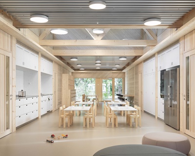 Bauherr:in:	Stadt Dornbirn
Architektur:	Johannes Kaufmann & Partner 
Freiraumplanung: Landrise, Maria Anna Schneider-Moosbrugger