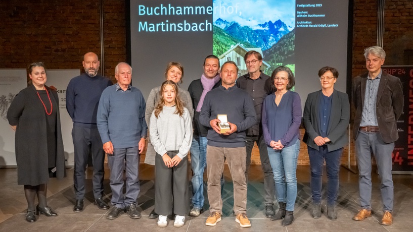 Buchhammerhof Martinsbach, Kaunerberg, Tirol­
Bauherr:in: Wilhelm Buchhammer
Architektur: Architekt Harald Kröpfl