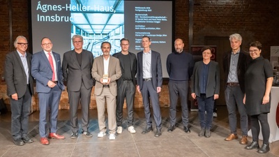 Universität Innsbruck – Ágnes Heller Haus, Tirol 
Bauherr:in: BIG Bundesimmobiliengesellschaft m.b.H & Leopold- Franzens-Universität Innsbruck 
Architektur: mohr niklas architekten ZT GmbH