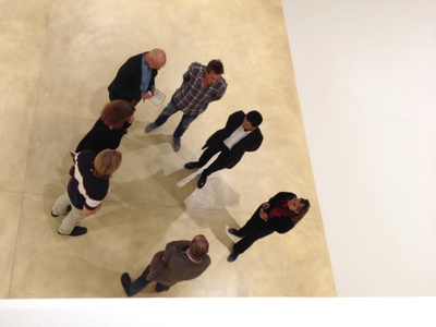 Bauherrenpreis 2014 – Die Juryreise – Im Gymnasium Gallusstraße, Bregenz (Hein-Troy Architekten/HEIN Architekten).