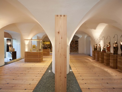 Schatzkammer Gurk, Dom zu Gurk – Bauherrschaft: Diözese Gurk; Architektur + Freiraum: Klaudia Ruck, winkler + ruck architekten