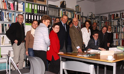 ...und der Abend für die Annalen festgehalten.