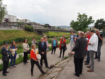 Gestalteter Hochwasserschutz 3