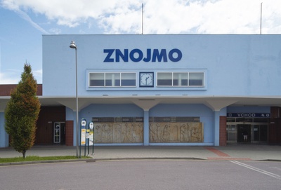 ORTE Exkursion_ Znojmo _Bahnhof Znaim 1949-1952_Architektur Pavel Moravec