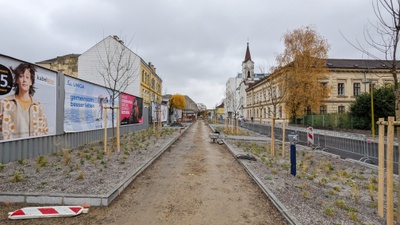 ORTE visite promenadenring stpoelten baustellenfoto dnd