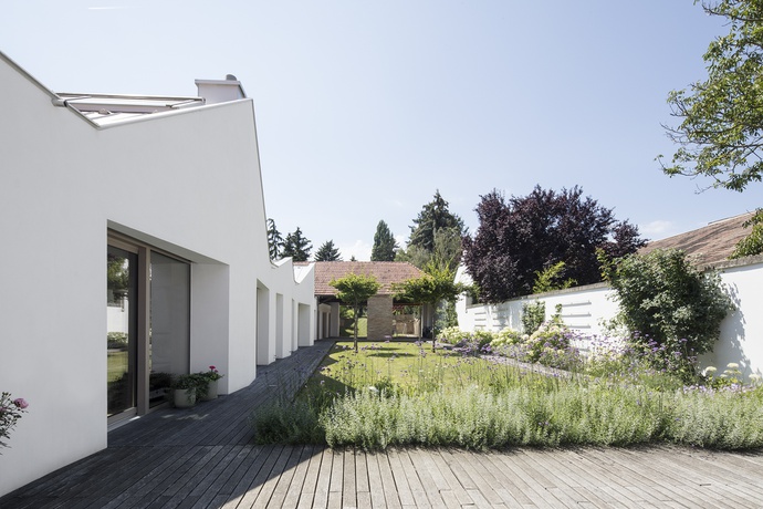 Hofansicht, Dreihaus, Architektur: Ernst Pfaffeneder