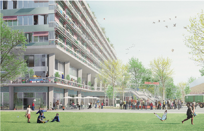 Projekt Koch, Bau- und Wohngenossenschaft Kraftwerk1