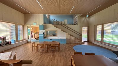Bauherr:in: Stadtgemeinde Deutsch-Wagram Architektur: archipur Landschaftsplanung: DI Karin Graf Tragwerksplanung: KPPK