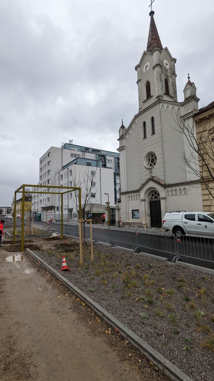 Baustellenfoto, Winter 2023/24