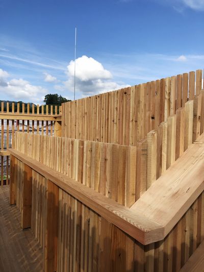 Dachebene, Blickrichtung Nord