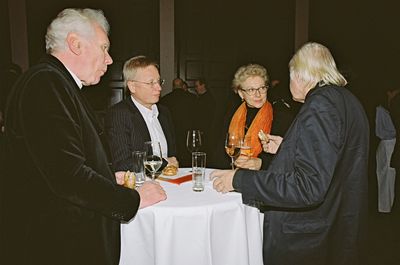 Beim Empfang