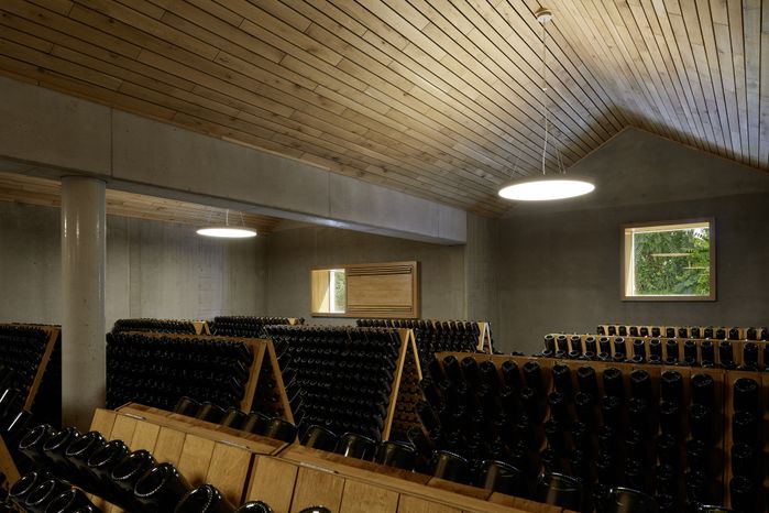 Sektrüttelhaus innen