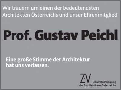 Parte Gustav Peichl 1928-2019 Parte Gustav Peichl 1928-2019